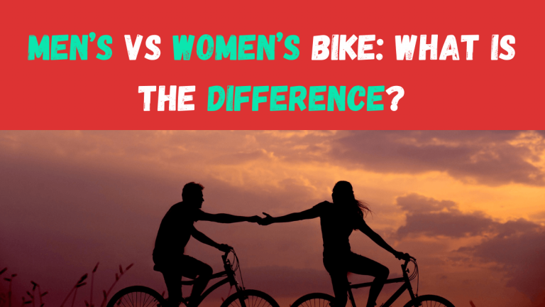 difference between mens and womens road bikes