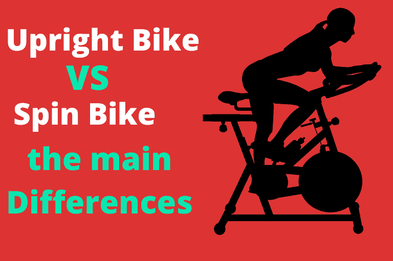 the difference between upright bike vs spin bike