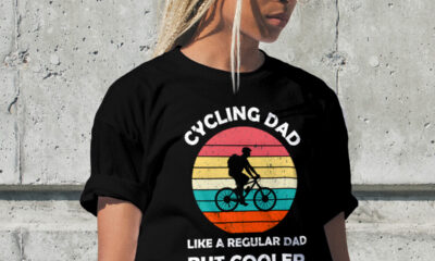 Cycling Dad Like A Regular Dad But Cooler tshirt