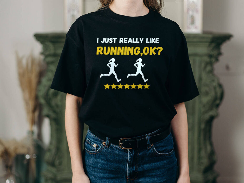 funny running t shirts