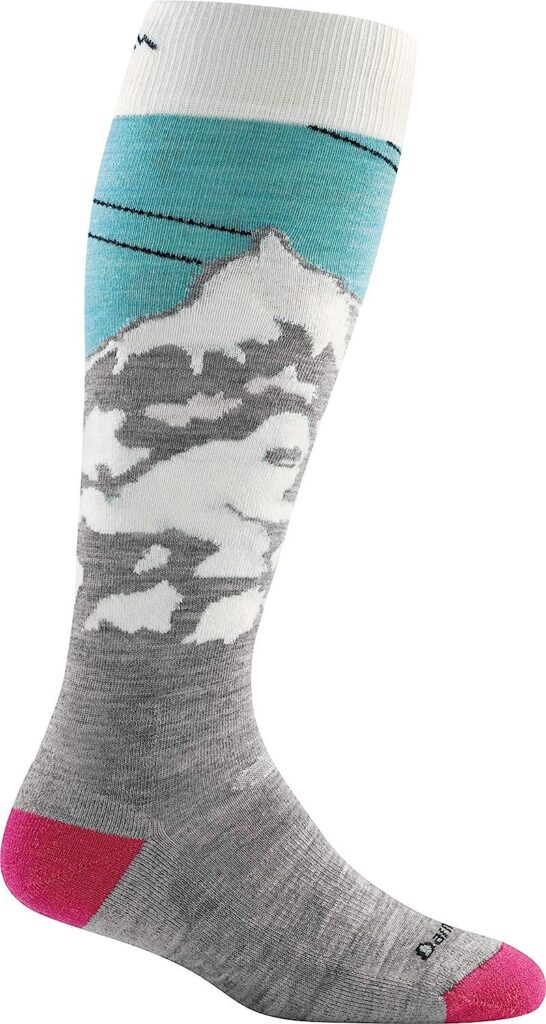 mens socks with bicycle motif