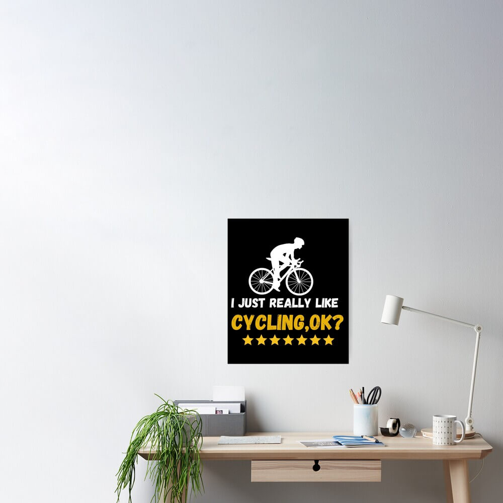funny cycling posters