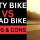 city bike vs road bike